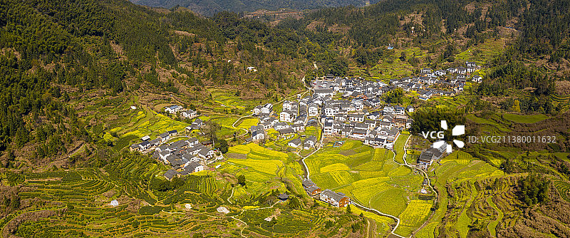 安徽省黄山市休宁县溪口镇祖源村图片素材