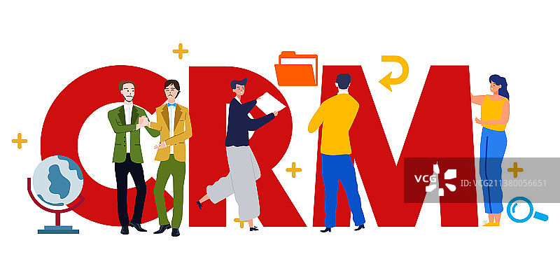 CRM客户关系管理图片素材