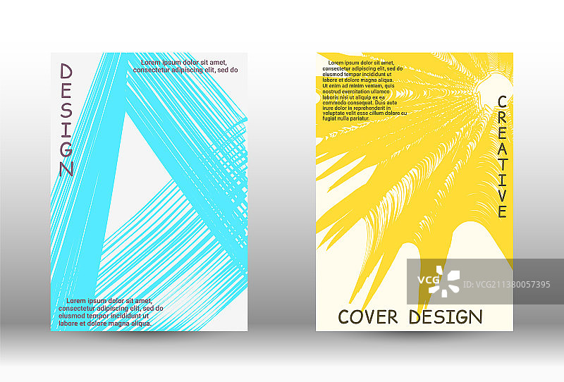 时尚的几何图案图片素材