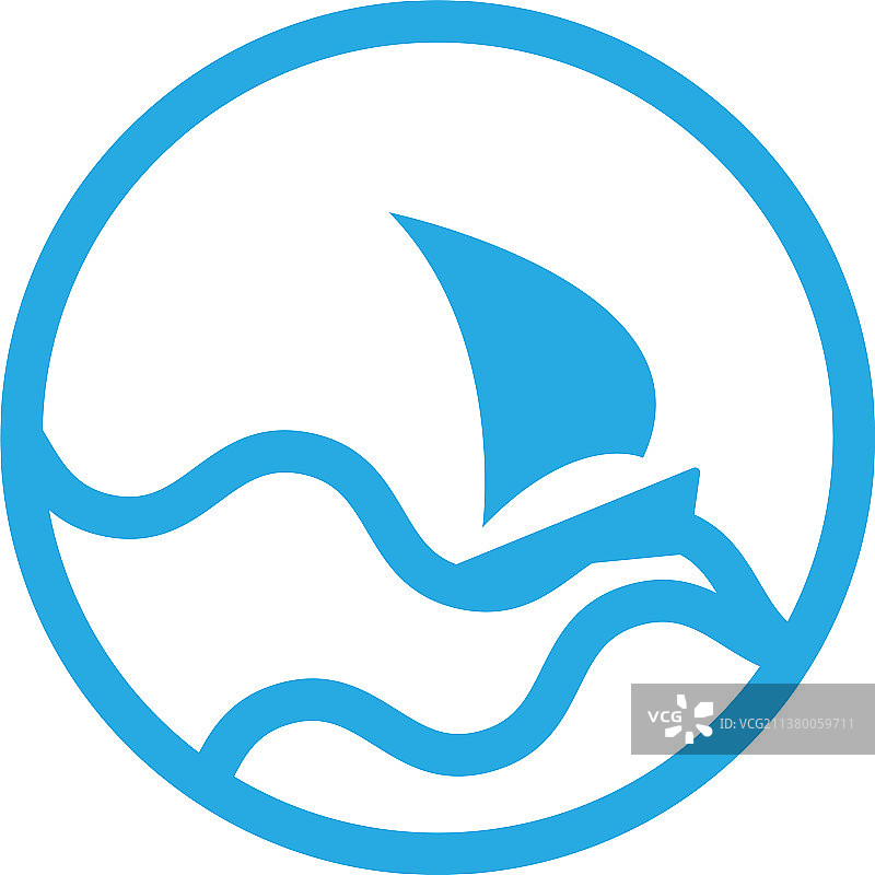 波浪图形设计模板图片素材