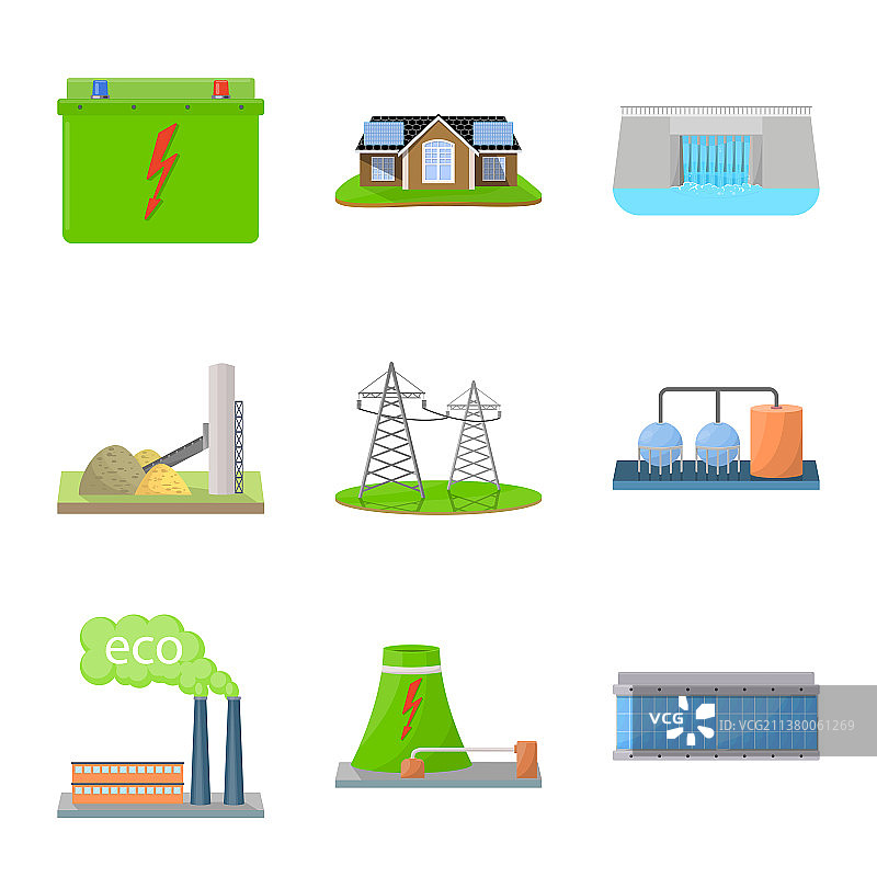 生态与自然标志设计图片素材