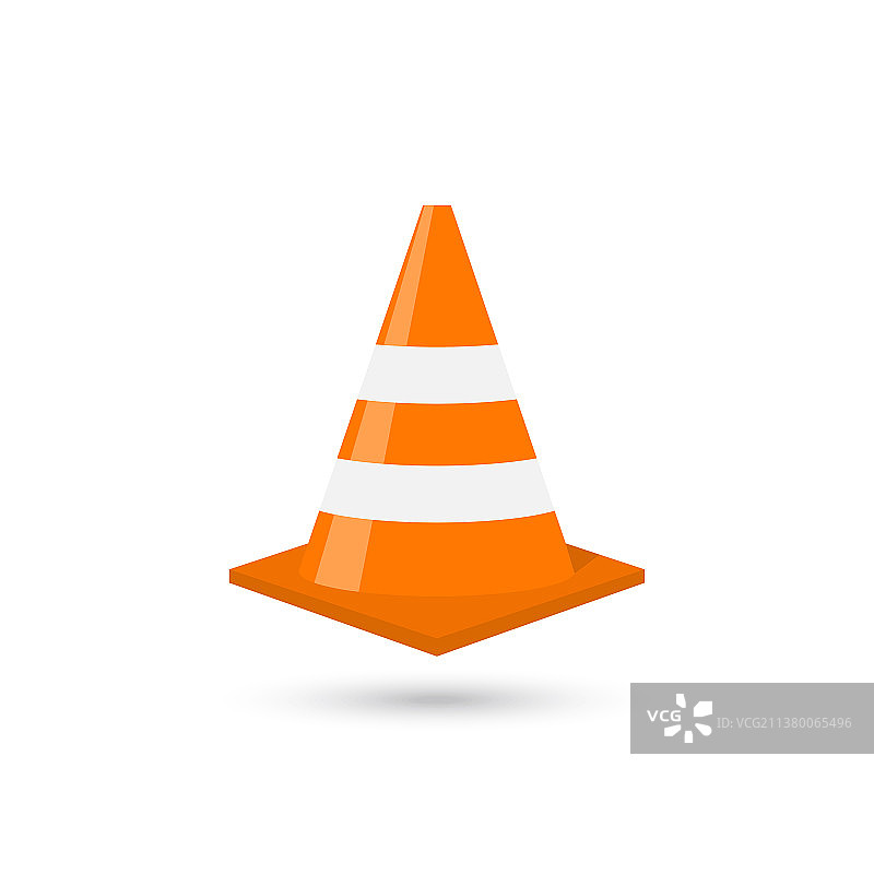 建筑交通锥图片素材