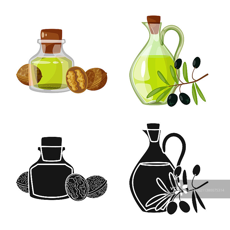 健康蔬菜标志设计图片素材