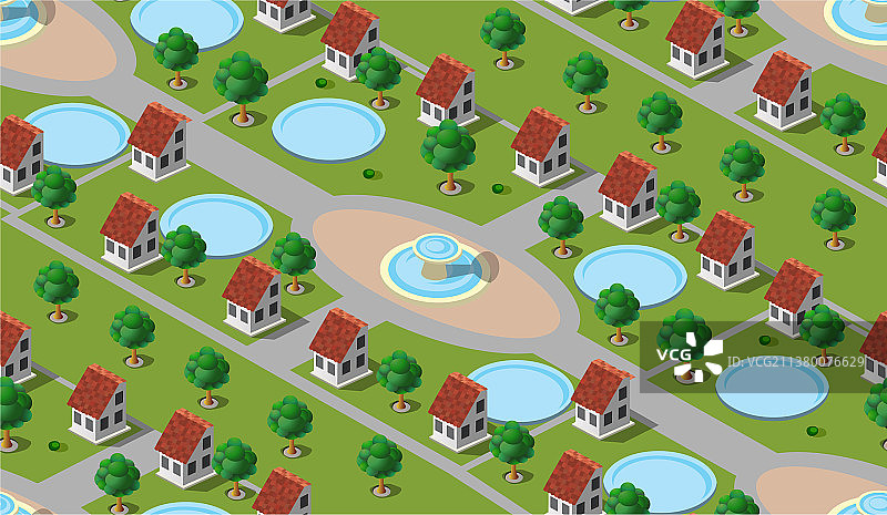 2.5D无缝图案图片素材