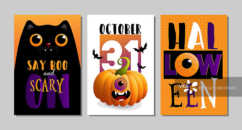 万圣节黑猫图片素材