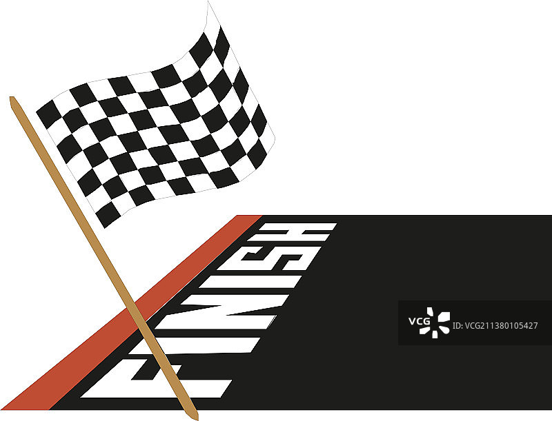 赛车旗帜图标图片素材