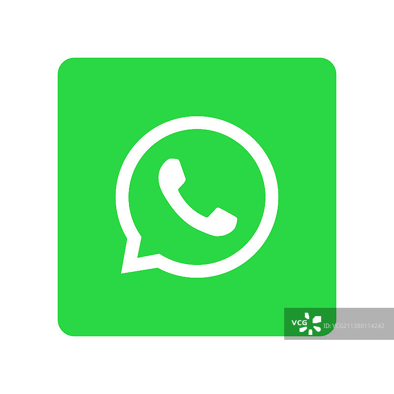 WhatsApp标志手机图标图片素材