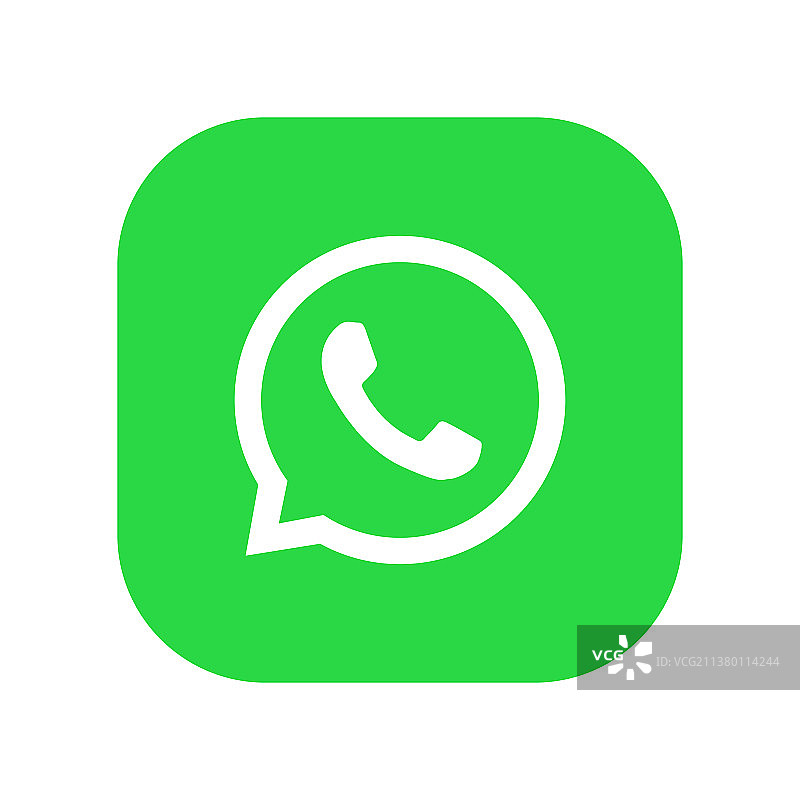 WhatsApp标志手机图标图片素材