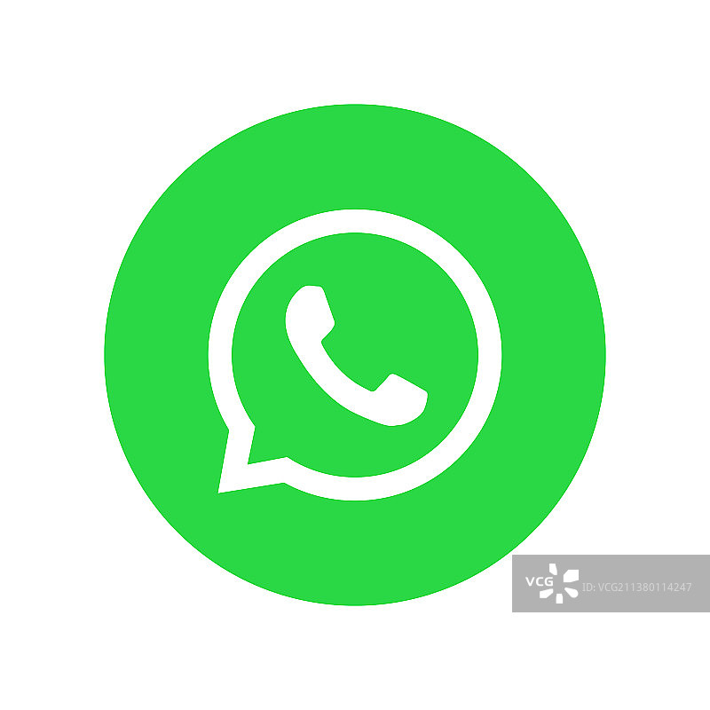 WhatsApp标志手机图标图片素材