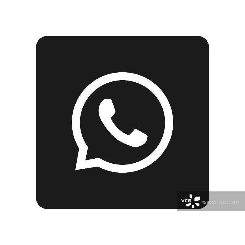 WhatsApp标志手机图标图片素材