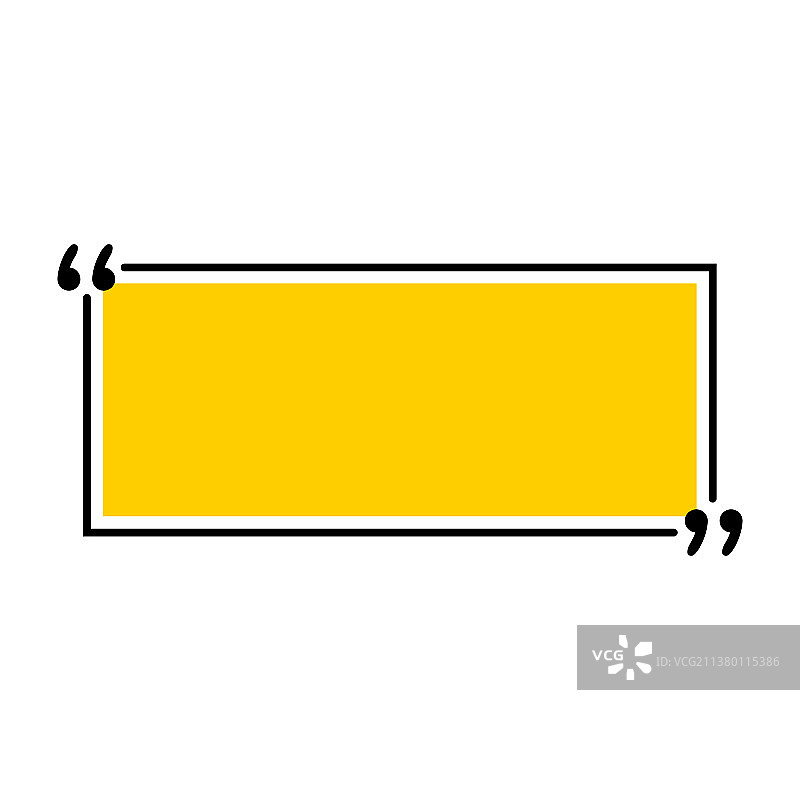 引言图标引号轮廓语音标记图片素材