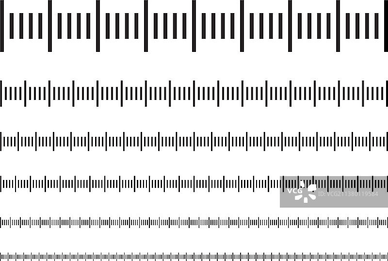 简易测量刻度隔离图片素材