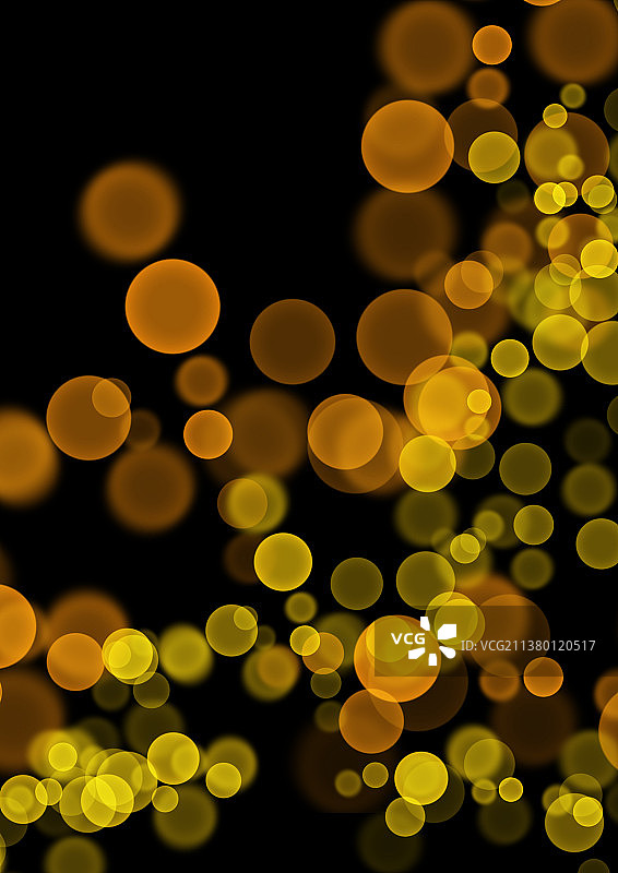 科技感金色商务光斑背景图片素材