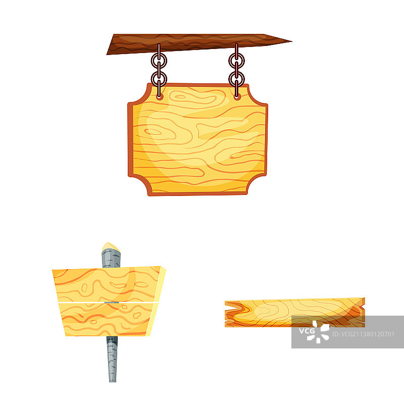 设计标牌和木制标志图片素材