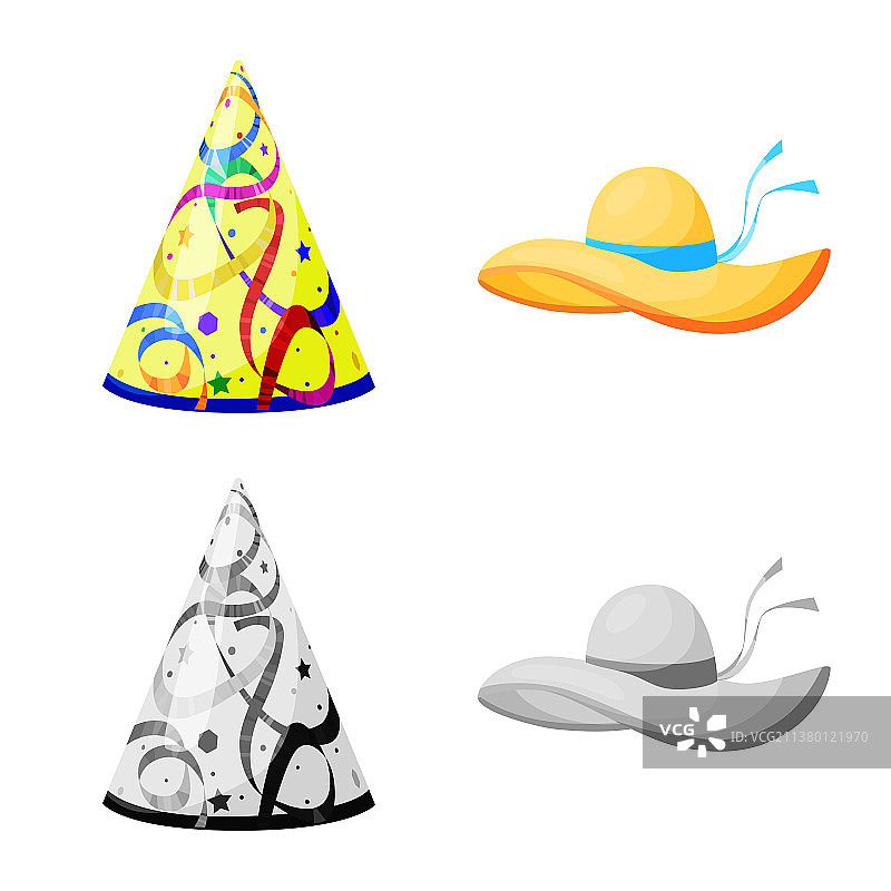 服装和帽子图标设计合集图片素材