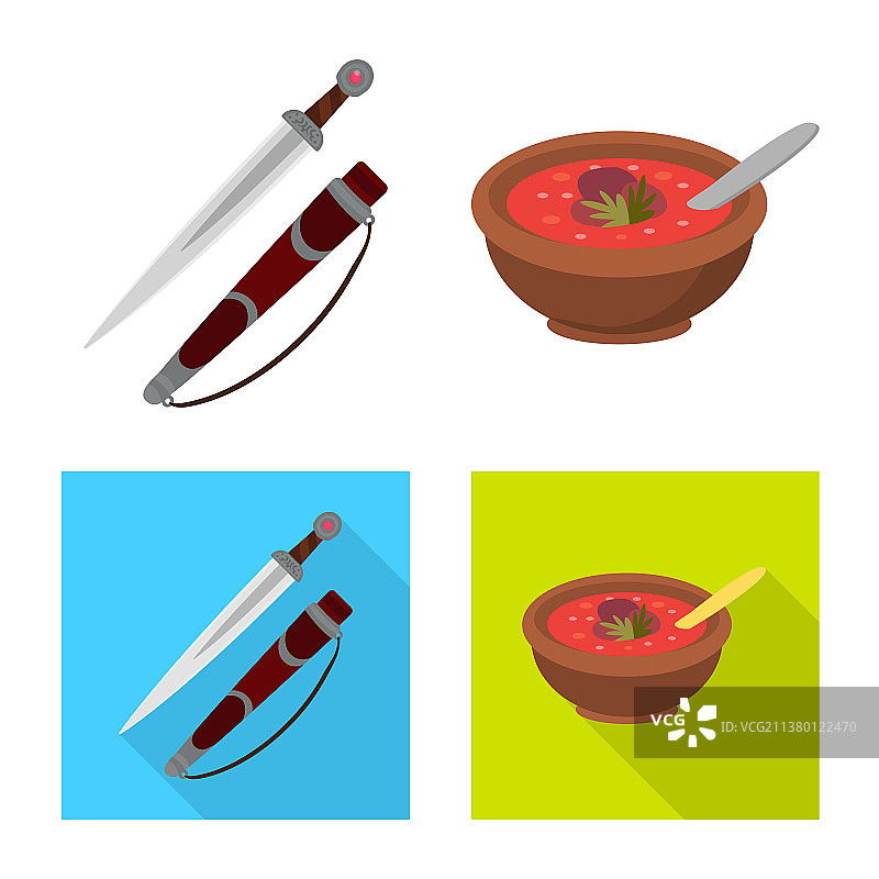 孤立物体文化和观光图标图片素材