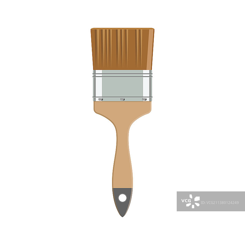 扁平风格的画笔图片素材