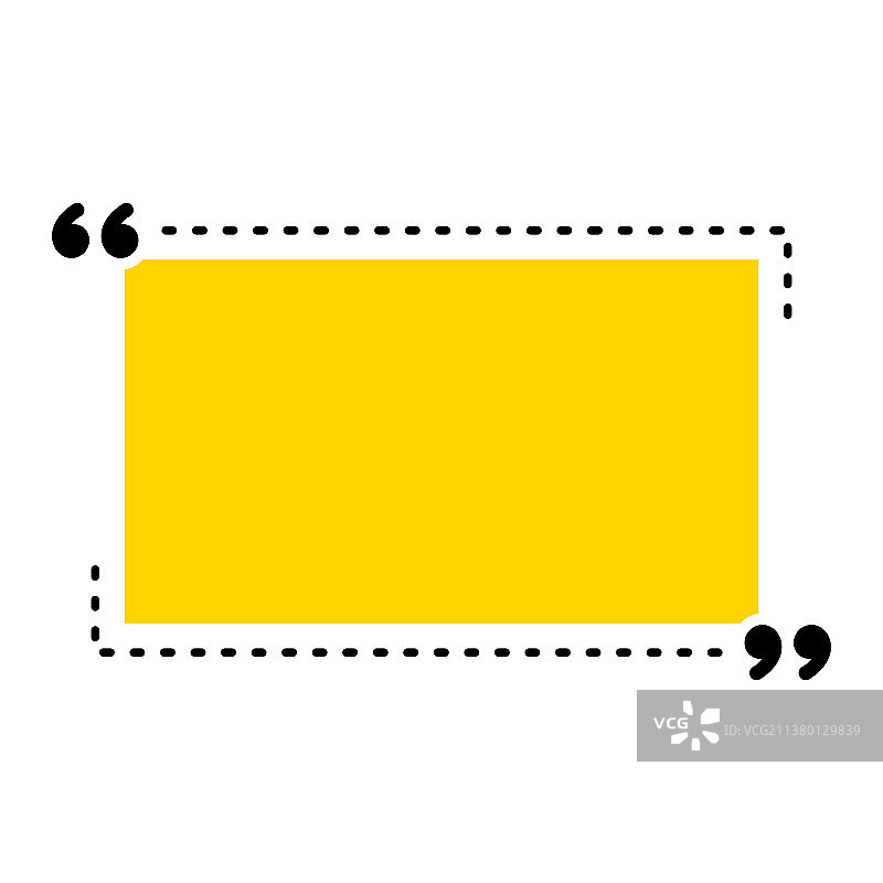 引言图标引号轮廓语音标记图片素材