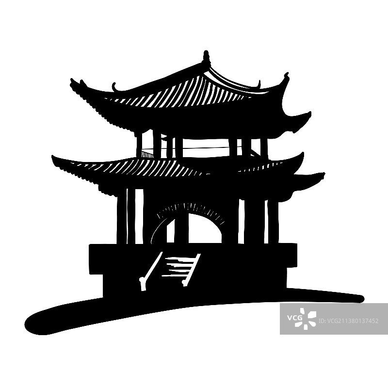 中国宝塔图片素材