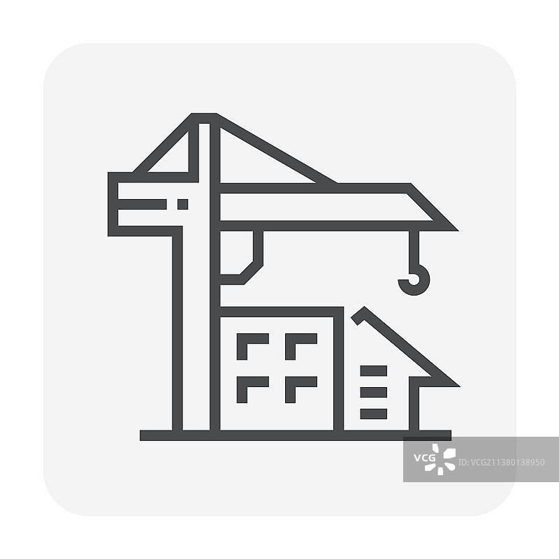 塔吊图标图片素材