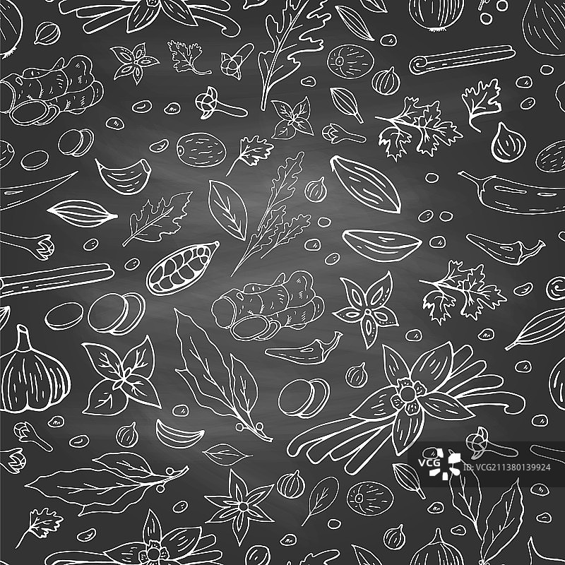 各种黑白无缝图案图片素材