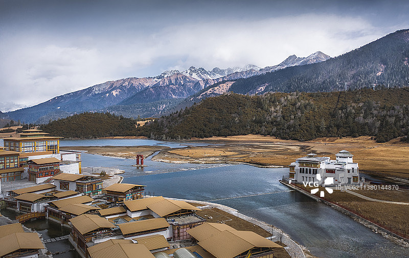 林芝市巴宜区鲁朗镇图片素材