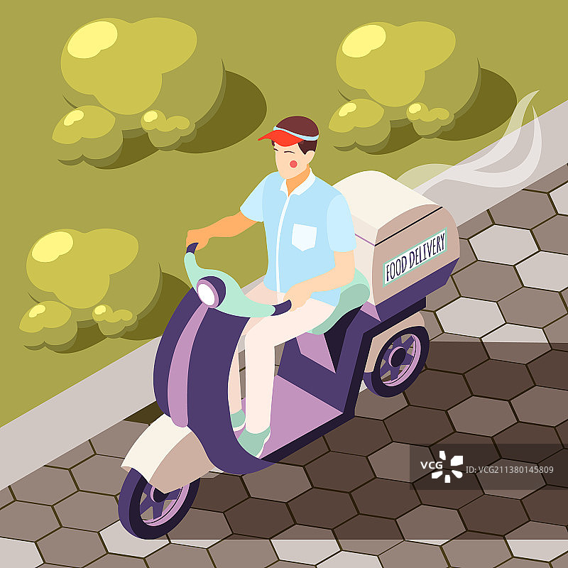 餐饮与食品配送背景图片素材