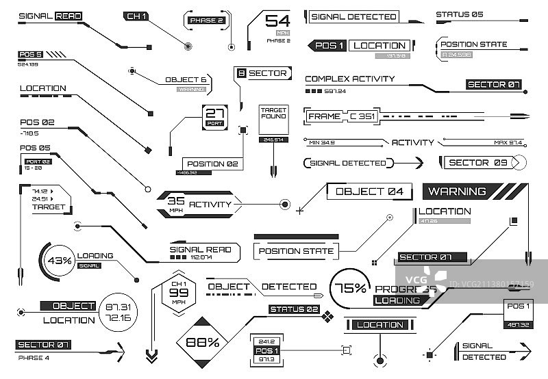 标注标题指针目标信息图图片素材