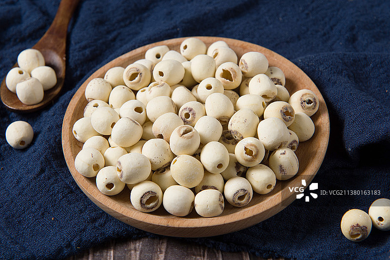 去心的干莲子图片素材