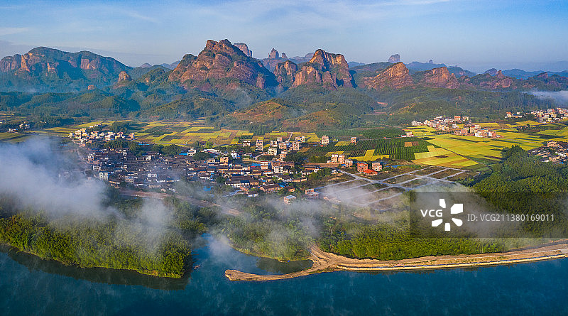 《丹霞人家》+广东韶关仁化（丹霞山）夏富村区域图片素材