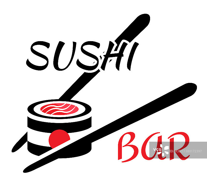 日式寿司卷图片素材