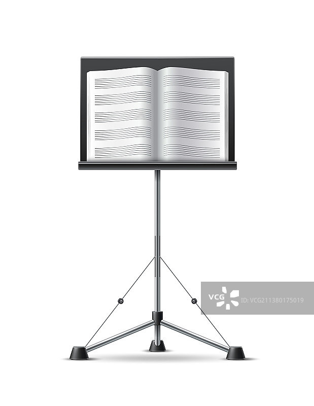 逼真乐谱书图片素材