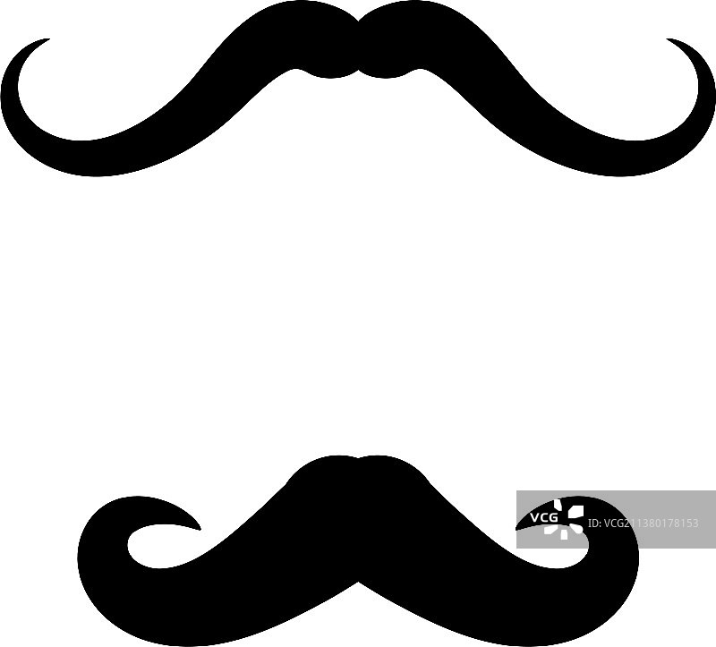 胡子图标设计图片素材