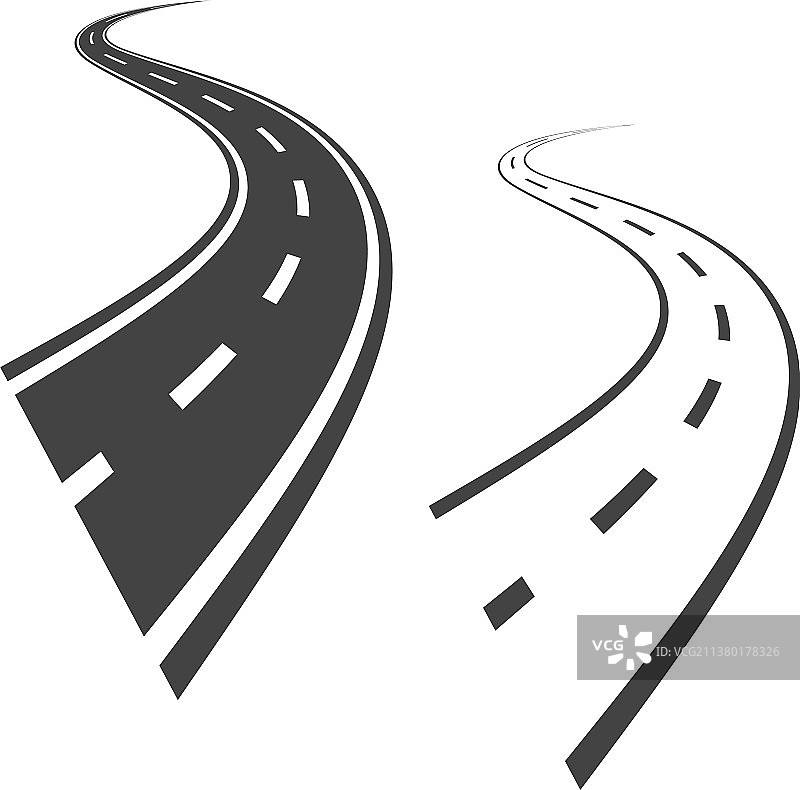 道路设计图片素材