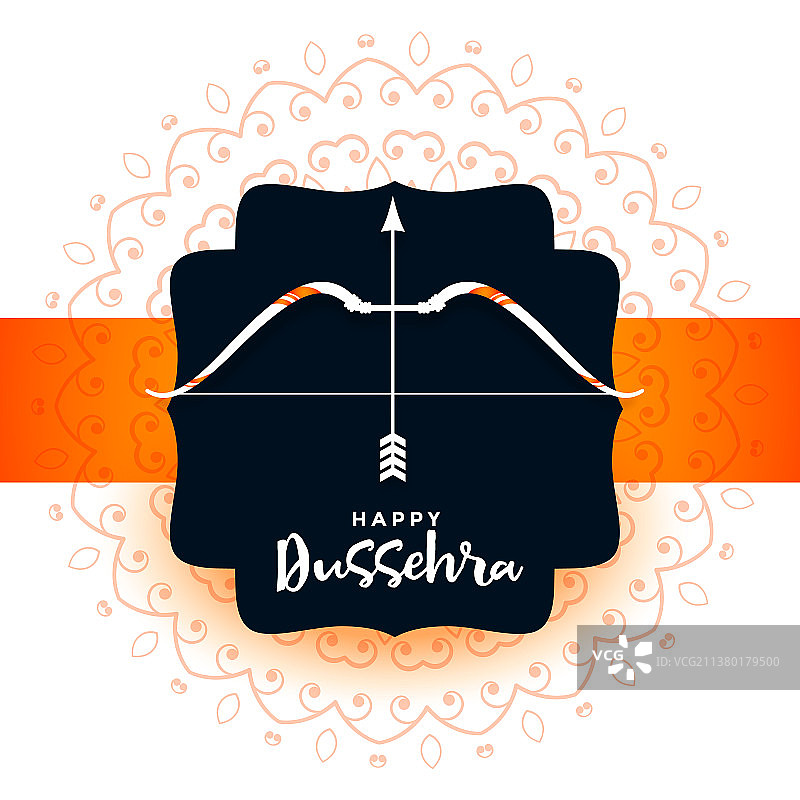 印度教十胜节问候设计图片素材