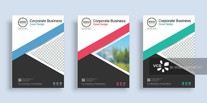 海报书籍封面设计A4版式模板图片素材