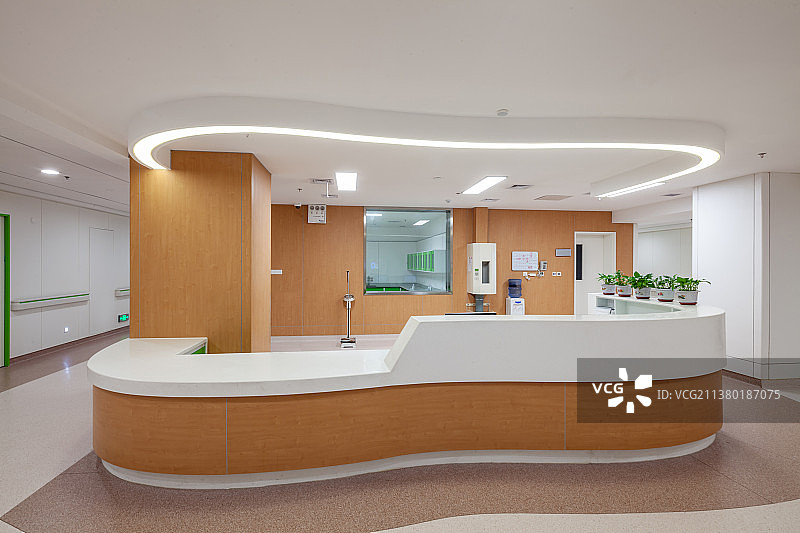 医院病房护士站图片素材