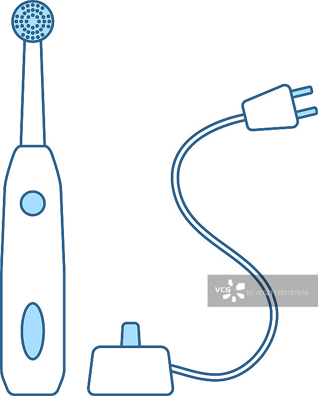 电动牙刷图标图片素材