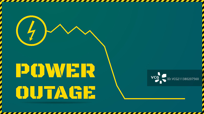 停电概念图片素材