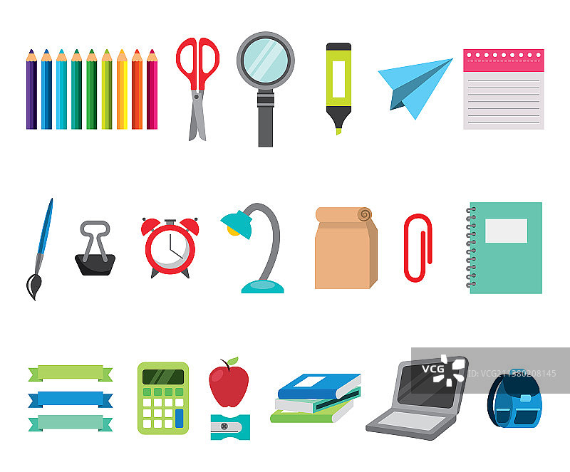 教育学习图标素材图片素材