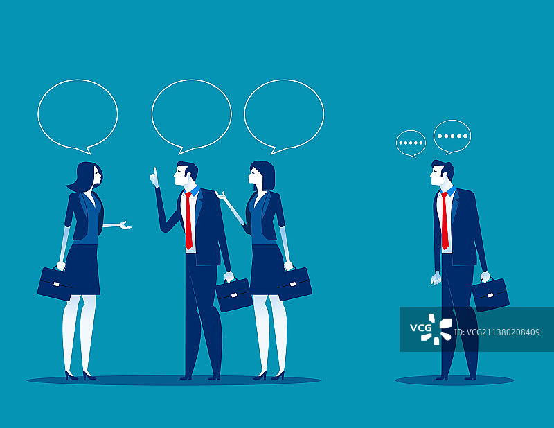 商务人士会议洽谈概念图图片素材