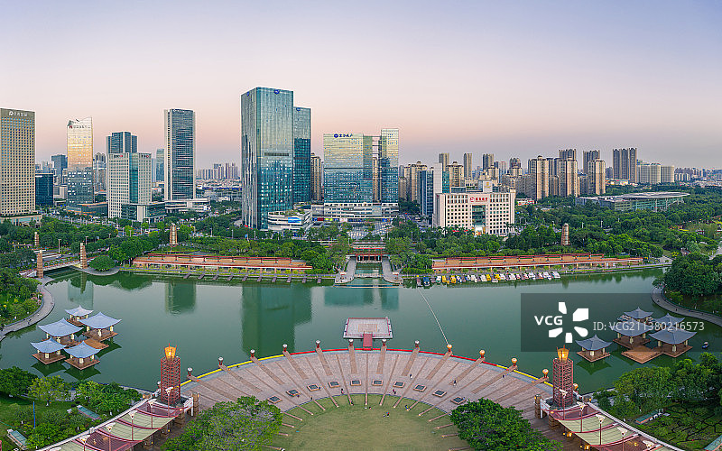 广东佛山南海千灯湖风光图片素材