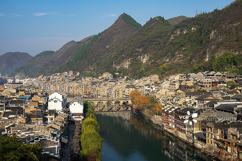 贵州省黔东南州镇远古城图片素材