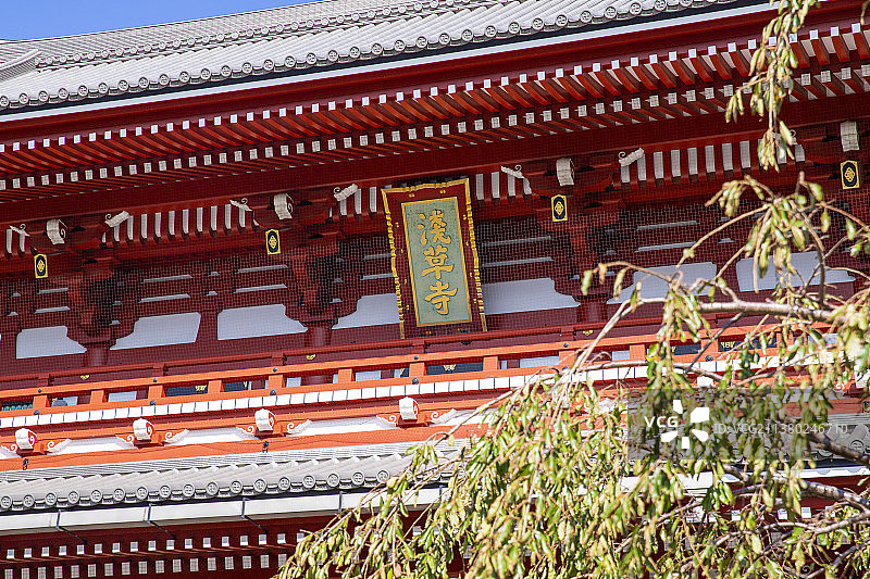 日本东京浅草寺图片素材
