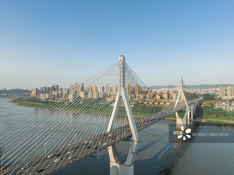 重庆马桑溪大桥航拍图片素材