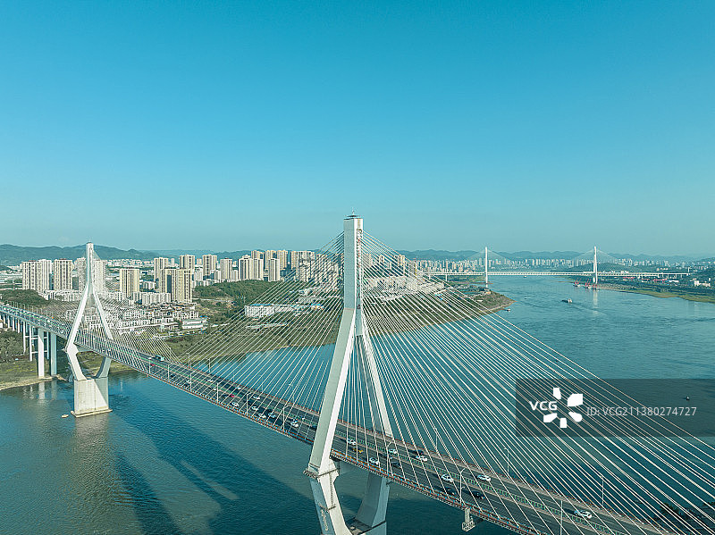 重庆马桑溪大桥航拍图片素材