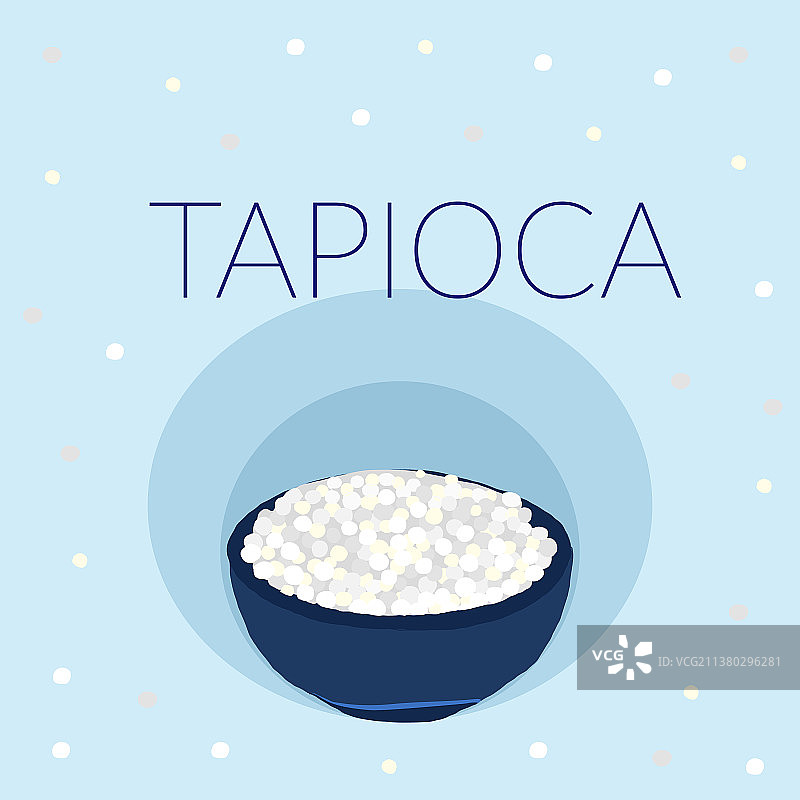用于茶或其他饮料的木薯珍珠图片素材