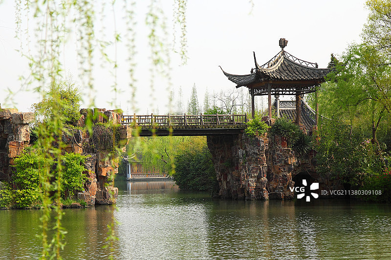 江苏扬州瘦西湖图片素材