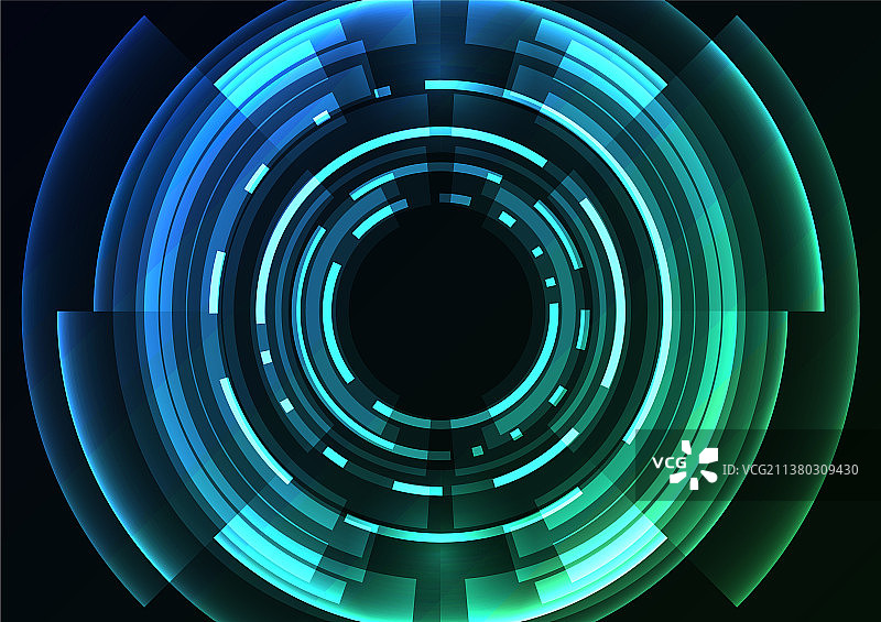 圆形数码像素抽象背景图片素材