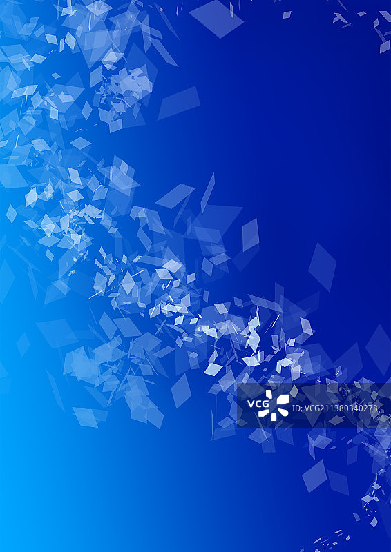 深蓝背景菱形光斑图图片素材